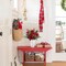 18pcs Artificial Christmas Flowers Bouquet | Mix Bouquet, Artificial Pine Branches Berry Stems Pine Cone Red Fake Flowers for Xmas Winter Home Table Vase Wedding Bouquet Decor (14.5")
